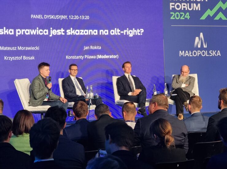 Debata podczas Forum Krynica