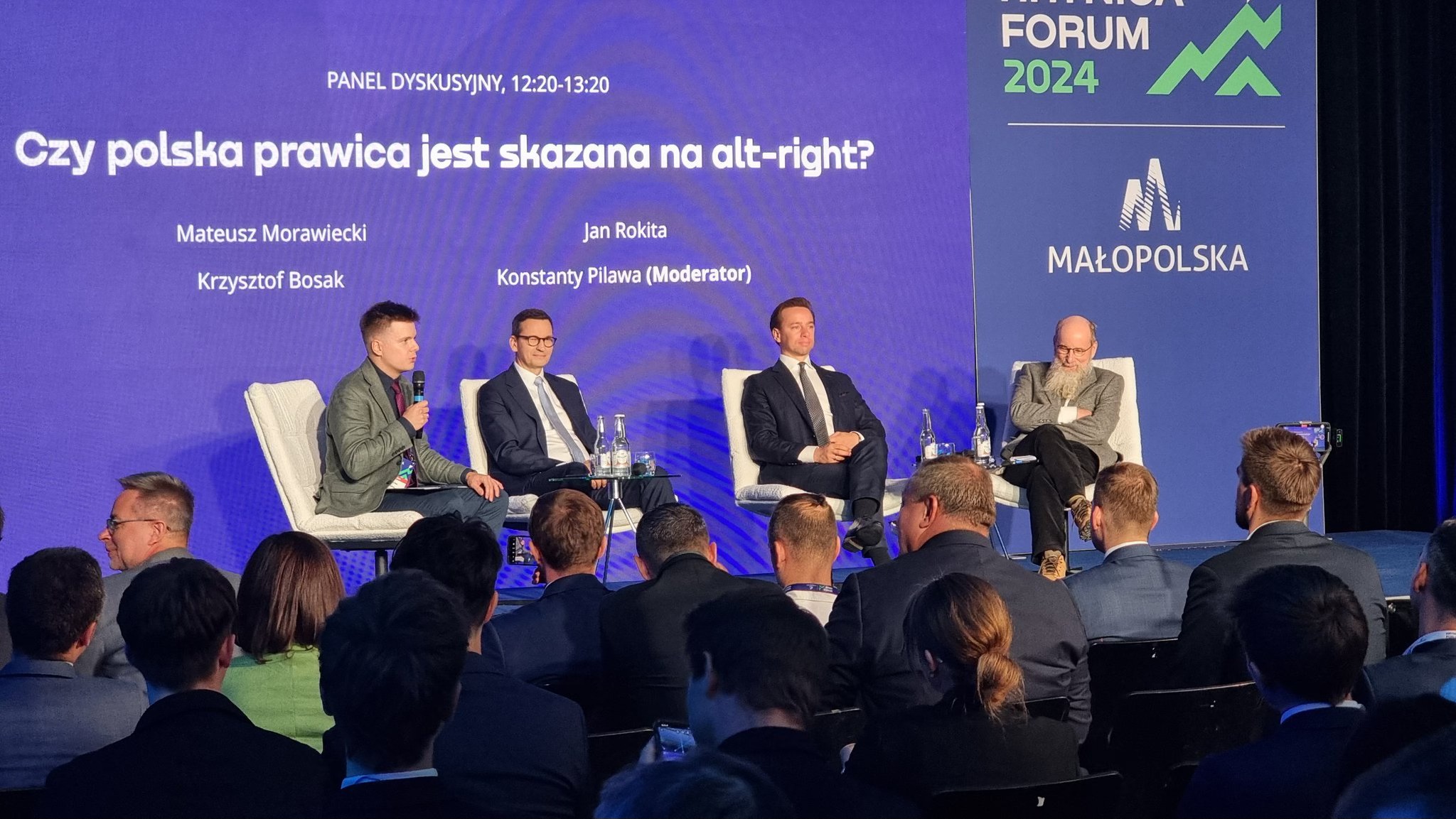 Debata podczas Forum Krynica