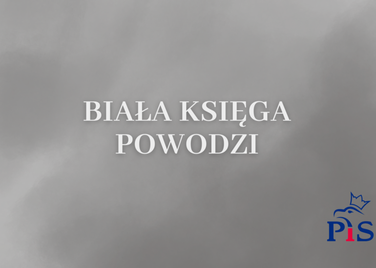 Biała Księga powodzi